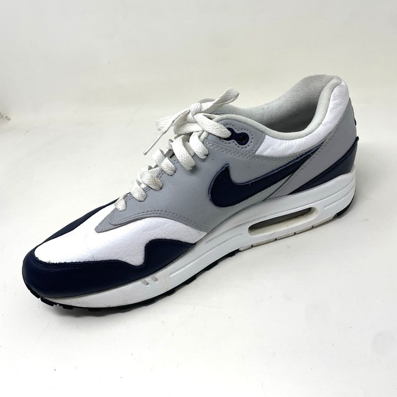 Nike Air Max 1 LV8 Obsidian Navy Blue Grey White Mens Size 10 - Picture 8 of 9